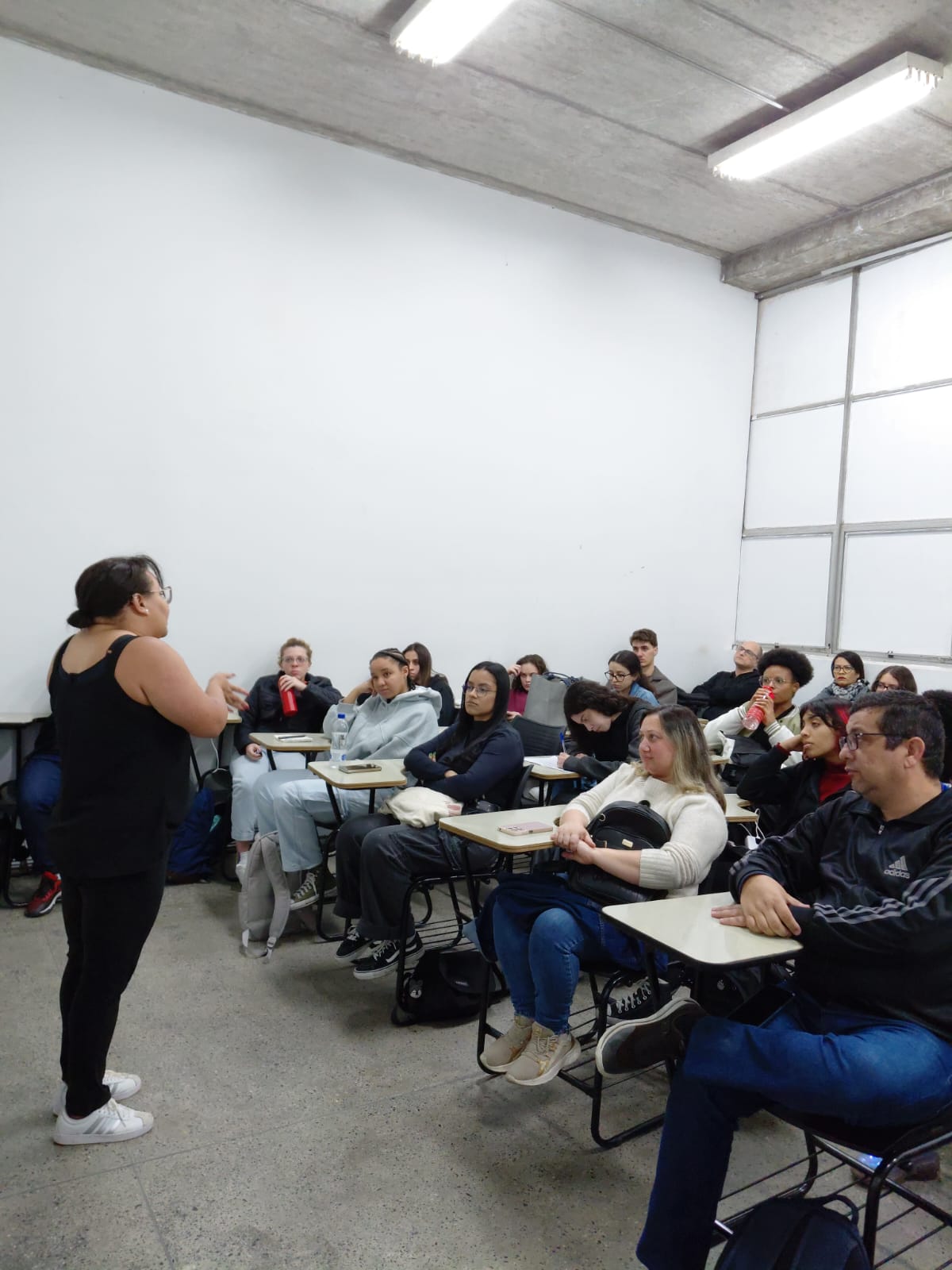 Palestra da CEO para alunos de Turismo